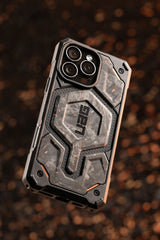Urban Armor Gear 114457114FCU mobiltelefon etui 17,5 cm (6.9") Cover Kulfiber, Kobberfarve