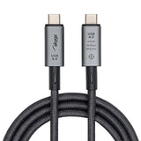 Akyga AK-USB-45 USB-kabel USB4 Gen 3x2 1 m USB C 240 W Sort