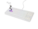 GENESIS Thor 230 TKL tastatur Spil USB + RF Wireless + Bluetooth QWERTY Hvid