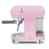 Smeg 50's Style Espressomaskine ECF02PKEU Lyserød
