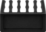 Goobay 70433 kabelorganisator Skrivebord Kabelholder Sort 2 stk