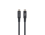 Prokord PC-CH12 USB-kabel USB4 Gen 3x2 1,2 m USB C 40 Gbit/sek. 100 W Sort