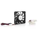 StarTech.com FAN6X1TX3 Computerkølesystem Computerkabinet Ventilator 6 cm Sort