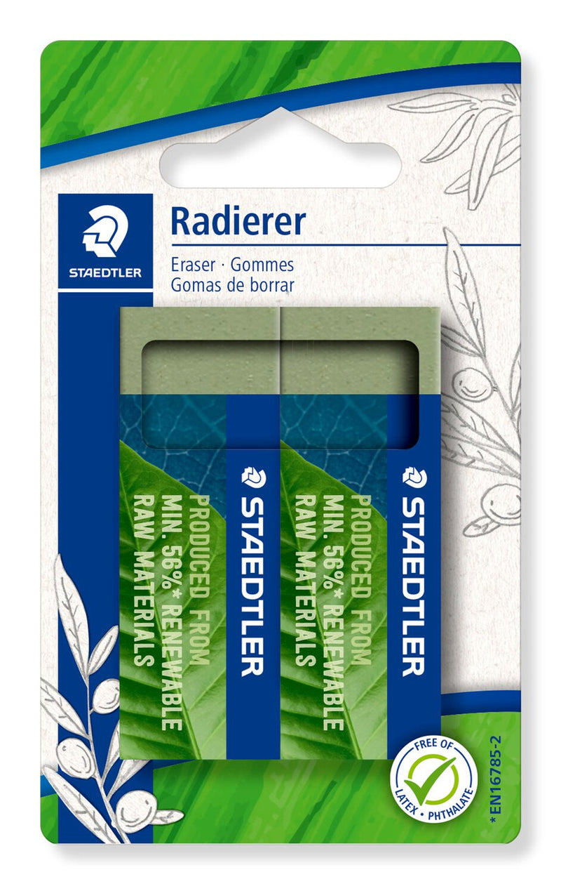 Staedtler 526 80BK2 viskelæder Grøn 2 stk