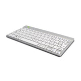 R-Go Tools Ergonomisch toetsenbord R-Go Compact Break, compact toetsenbord met pauzesoftware, AZERTY (FR), Bluetooth, wit