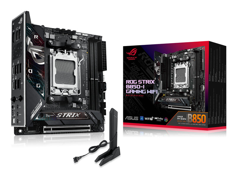 ASUS ROG STRIX B850-I GAMING WIFI AMD B850 Sokkel AM5 mini ITX
