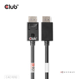 CLUB3D CAC-1092 DisplayPort kabel 1,6 m Sort