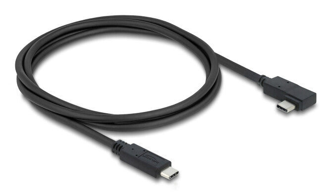 DeLOCK 81710 USB-kabel USB4 Gen 3x2 1 m USB C 40 Gbit/sek. 240 W Sort