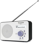 TechniSat 0000/3906 radio Bærbar Digital Sort, Hvid