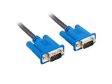 Lanberg CA-VGAC-10CU-0018-BK VGA kabel 1,8 m VGA (D-Sub) Sort, Blå