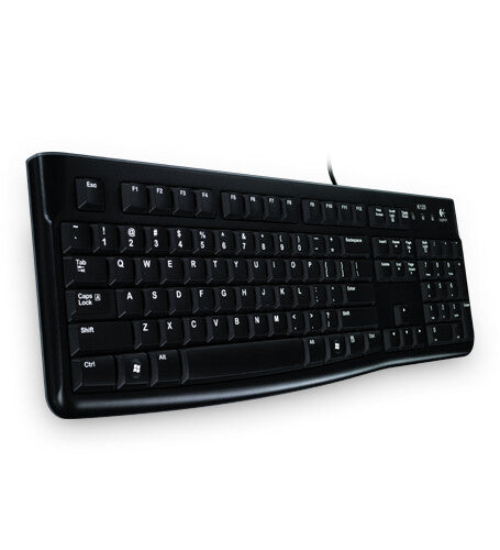 Logitech Keyboard K120 for Business tastatur Kontor USB QWERTY Russisk Sort