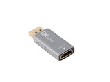 Lanberg AD-DP-HD-03 videokabel adapter 0 m DisplayPort HDMI Sølv