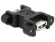 DeLOCK 65559 kabel kønsskifter USB2.0-A Sort