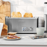 Gastroback Design Pro 4S 9 2 skive(r) 1500 W Sort, Rustfrit stål