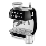 Smeg 50's Style Espressomaskine EGF03BLEU Sort