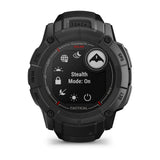 Garmin Instinct 2X Solar Tactical Edition 2,79 cm (1.1") MIP 50 mm Digital 176 x 176 pixel Berøringsskærm Sort GPS (satellit)