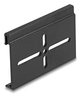 DeLOCK 67145 monteringssæt Sort Aluminium