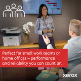 Xerox B225, A4, 34 ppm trådløs dupleks kopi/print/scan PS3 PCL5e/6, ADF, 2 magasiner, i alt 251 ark