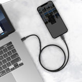 Baseus CATLGD-A01 Lightning kabel 2 m Sort