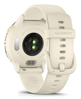 Garmin vívoactive 6 3,05 cm (1.2") AMOLED 42 mm Digital 390 x 390 pixel Berøringsskærm Hvid Wi-Fi GPS (satellit)