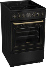 Gorenje GECS5B70CLB Fritstående komfur Elektrisk Keramisk Sort