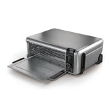 Ninja SP101 Enkelt 10 L Enkeltstående 2400 W Varmluftsteger Sort, Rustfrit stål