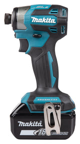 Makita DTD173RTJ elektrisk skruetrækker & slagbor 3600 rpm Sort, Blå
