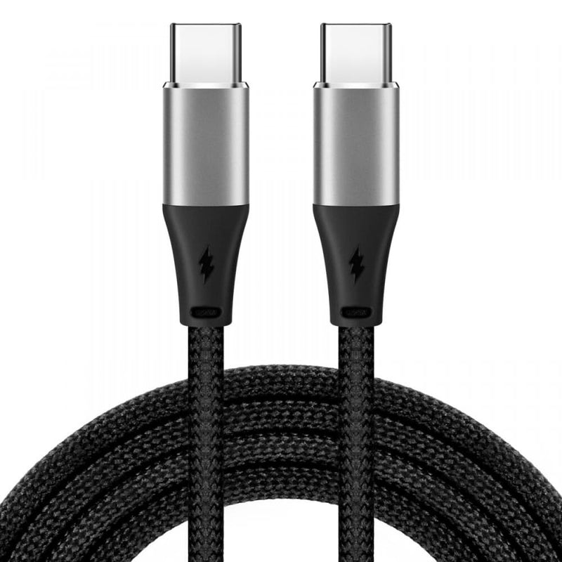 iBox IKUTC2B USB-kabel USB 2.0 2 m USB C 60 W Sort