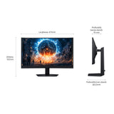 Samsung G60F computerskærm 68,6 cm (27") 2560 x 1440 pixel Quad HD LCD Sort