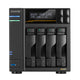 Asustor LOCKERSTOR 4 Gen3 NAS Desktop AMD Ryzen V3C14 16 GB DDR5 ADM Sort