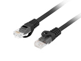 Lanberg PCU6-10CU-0100-BK netværkskabel Sort 1 m Cat6 U/UTP (UTP)