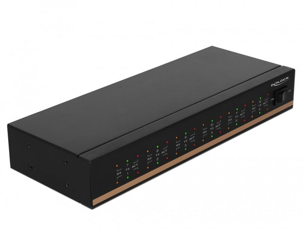 DeLOCK 64070 interface hub USB 2.0 0,4608 Mbit/s Sort