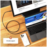 FIXED FIXDBP-CC2-GR USB-kabel USB 2.0 2 m USB C 20 Gbit/sek. 240 W Grå