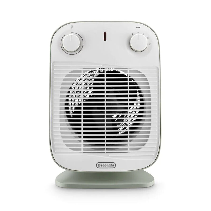 De’Longhi Vertical Edge HFS50B20.GR Indendørs Grøn, Hvid 2000 W Blæser med elektrisk områdevarmer