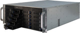 Inter-Tech IPC 4U-4420 Stativ Blå, Rustfrit stål