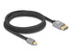 DeLOCK Mini DisplayPort - DisplayPort Kabel 2 m Grå