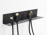 DeLOCK 66888 kabelorganisator Væg Kabelholder Grå 1 stk
