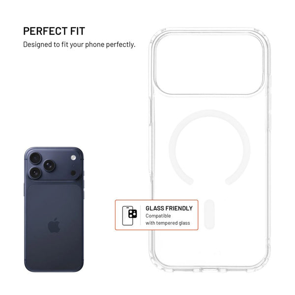 FIXED MagPure mobiltelefon etui 17,5 cm (6.9") Cover Transparent