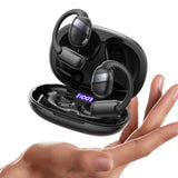 JOYROOM JR-OE4 hovedtelefoner/headset Trådløs Open-ear Opkald/musik Bluetooth Sort