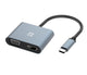 XtremeMac XWH-ACVH-13 USB grafisk adapter 3840 x 2160 pixel Grå