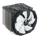 Thermalright Le Grand Macho RT Processor Køler 15 cm Sort, Hvid
