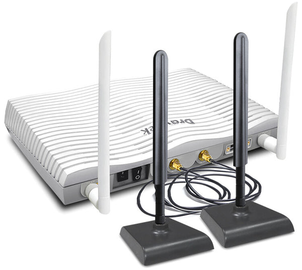 DrayTek Vigor 2866L trådløs router Gigabit Ethernet Dual-band (2,4 GHz / 5 GHz) 4G Hvid