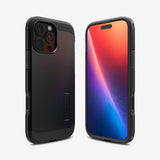 Spigen iPhone 16 Pro Max Case mobiltelefon etui Sort