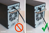 Goobay 94165 netværkskabel Hvid 3 m Cat5e U/UTP (UTP)