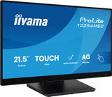 iiyama T2254MSC-B2AG computerskærm 54,6 cm (21.5") 1920 x 1080 pixel Fuld HD LED Berøringsskærm Sort