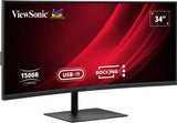 Viewsonic VG3419C-2 computerskærm 86,4 cm (34") 3440 x 1440 pixel UltraWide Quad HD LED Sort