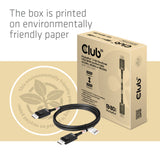 CLUB3D CAC-1091 DisplayPort kabel 1,2 m Sort