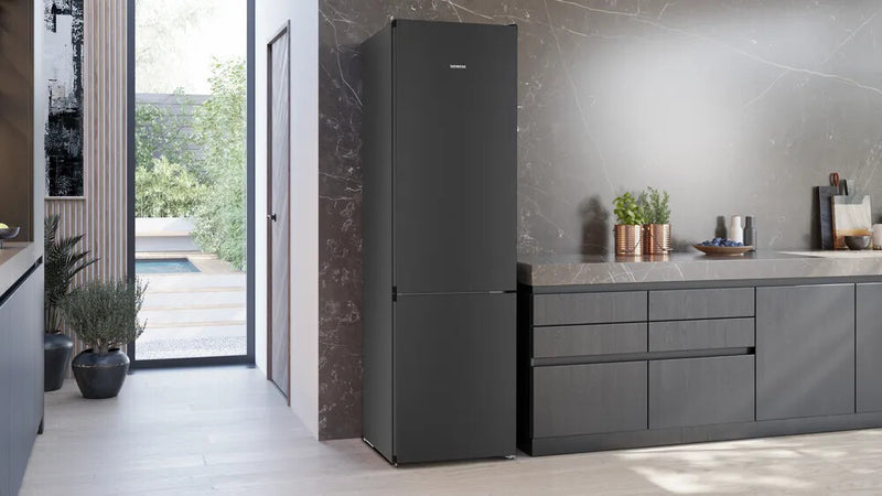 Siemens iQ300 KG39N2XAG køle-/fryseskab Fritstående 363 L Børstet stål