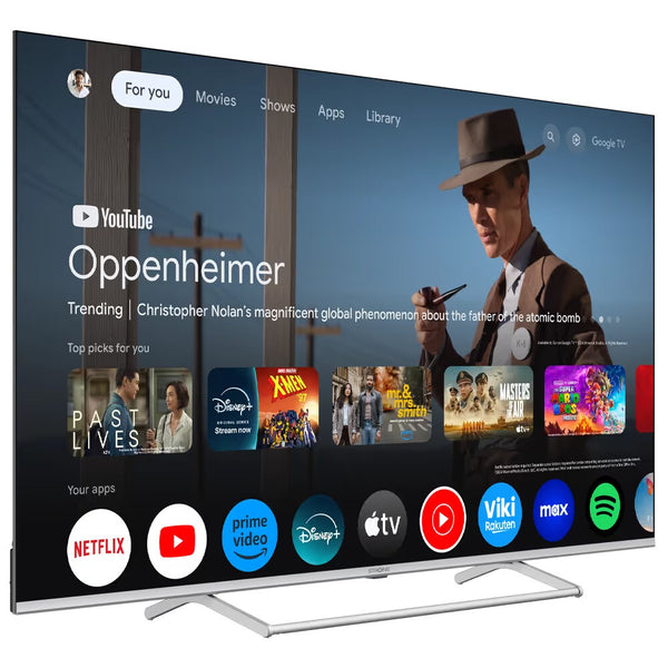 Strong SRT65UG8773C TV 165,1 cm (65") 4K Ultra HD Smart TV Wi-Fi Metallic, Sølv 400 cd/m²