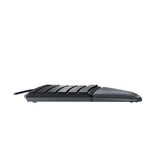 CHERRY KC 4500 ERGO tastatur Universel USB QWERTY US engelsk Sort